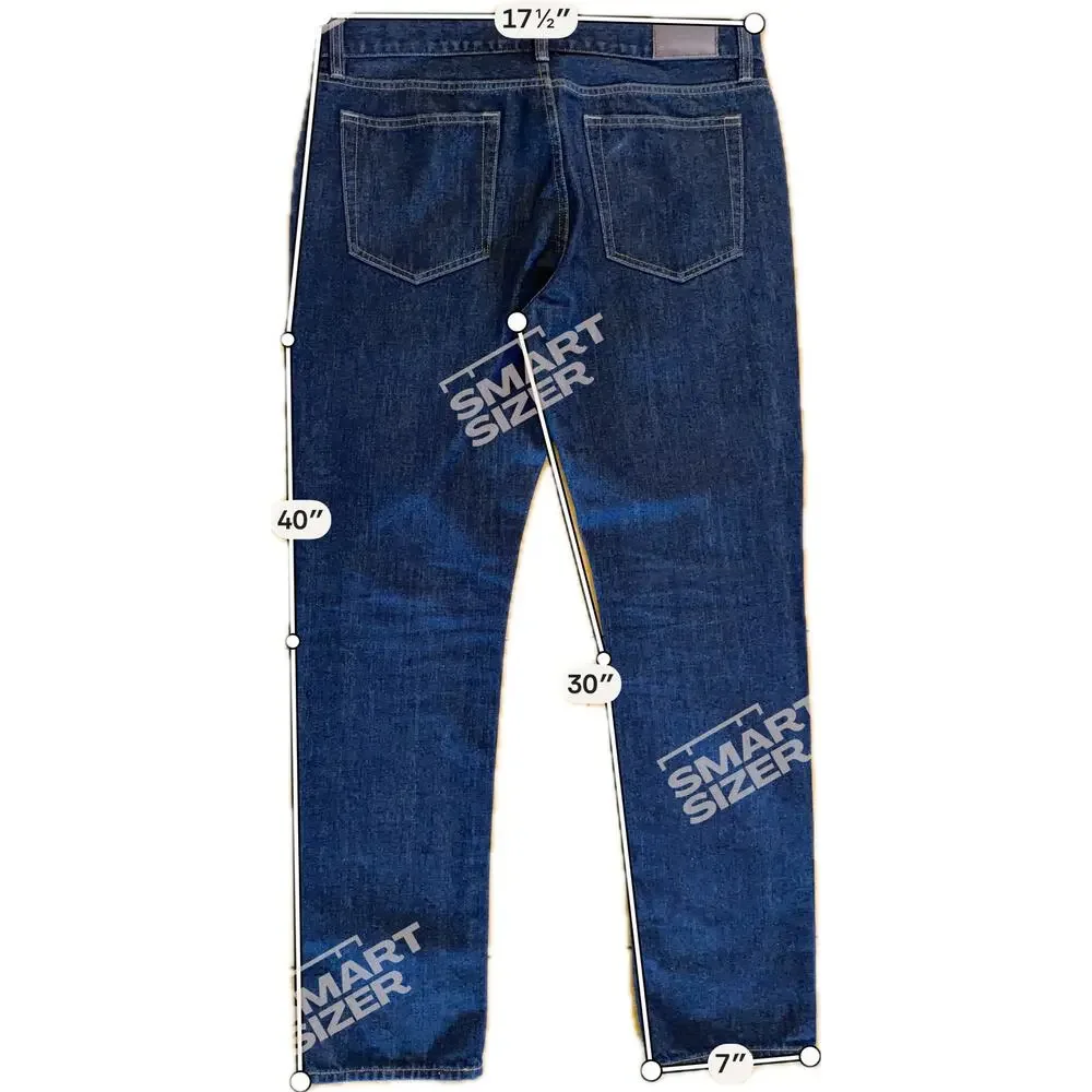 J.Crew‎ Jeans Mens 33x30 Blue Dark Wash Straight Leg Classic Fit Denim